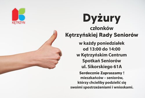 Kętrzyńska Rada Seniorów wznawia dyżury