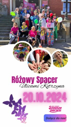 Zaproszenie na "Różowy Spacer"