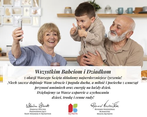 Najserdeczniejsze Życzenia Wszystkim Babciom i Dziadkom!