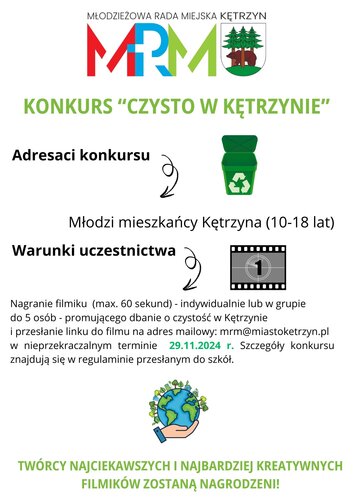 Konkurs "Czysto w Kętrzynie"