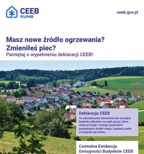 Deklaracja CEEB - materiały informacyjne